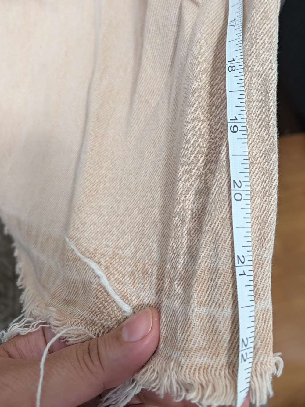 Sincerly Jules Soft Pink Cropped Wide-Leg Frayed Hem Jeans - Picture 10 of 10